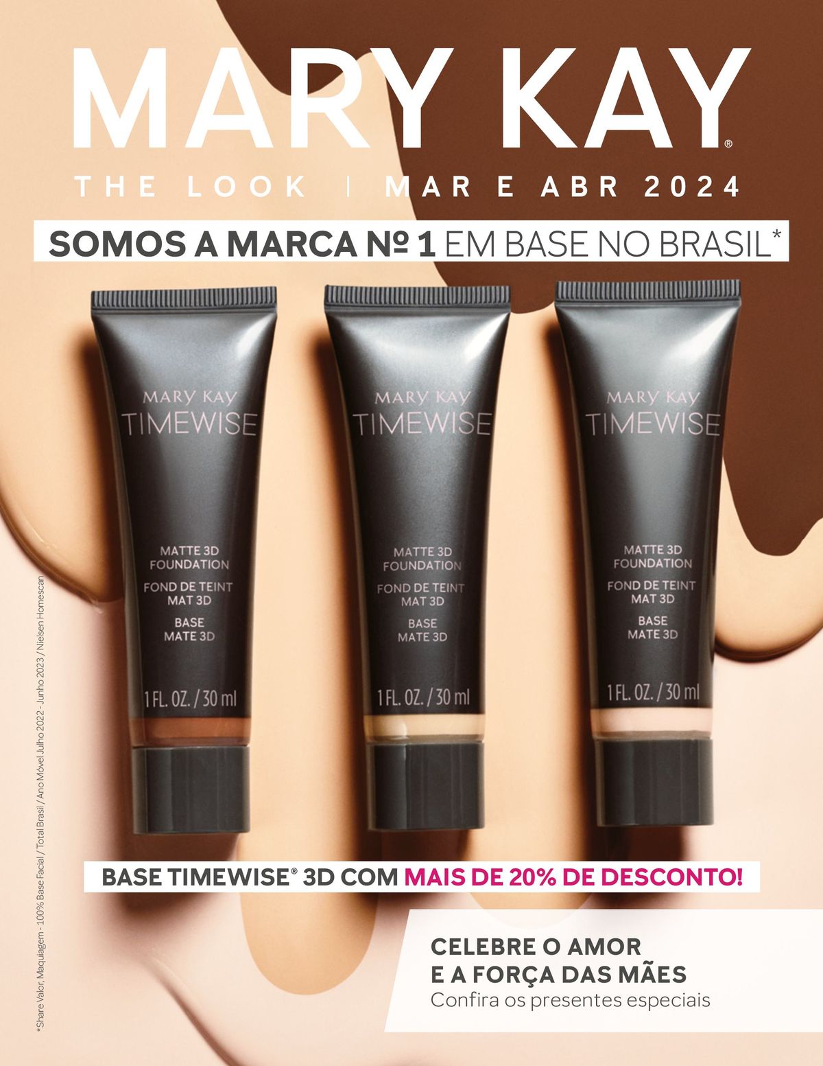 Promoção de Produtos de Maquiagem Mary Kay, The Look Março/Abril 2024, 01-04-2024, Mary Kay