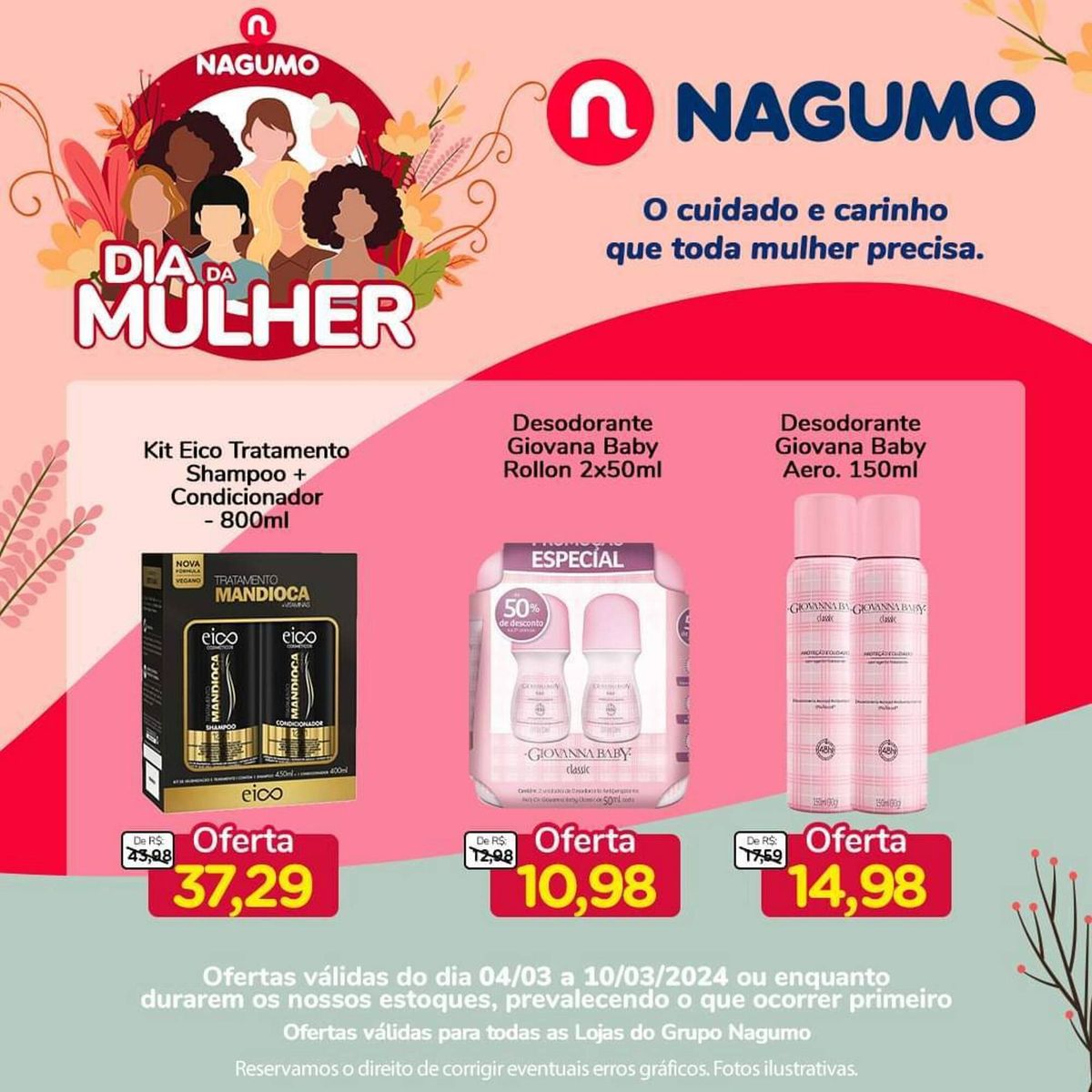 Promoção de Kits de Tratamento para Cabelo, Dia Da Mulher , 10-03-2024, Nagumo