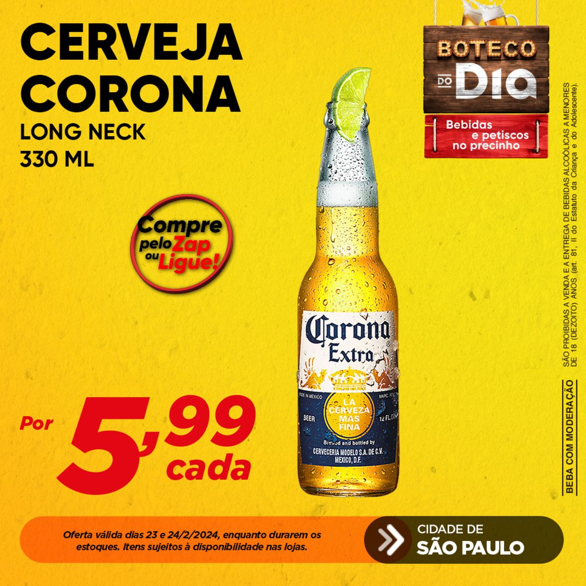 Cerveja Corona Long Neck 330ml