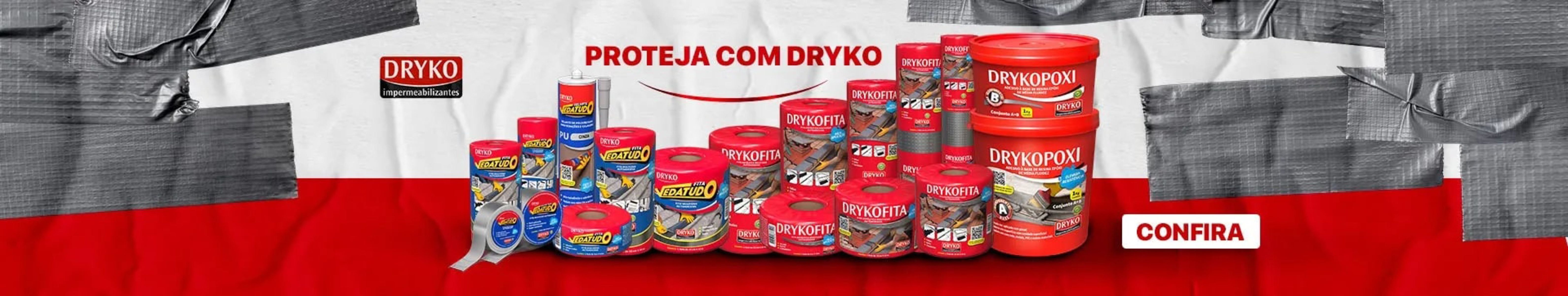 Proteja com Dryko e Zura - Impermeabilizantes