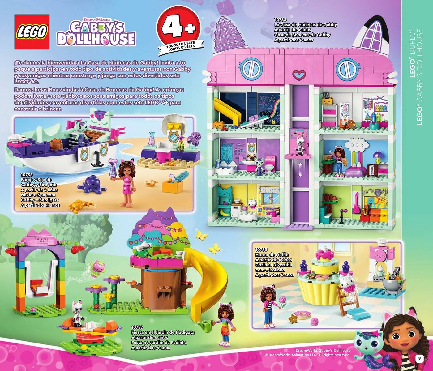 Promoção de brinquedos LEGO Casa de Bonecas Gabby!