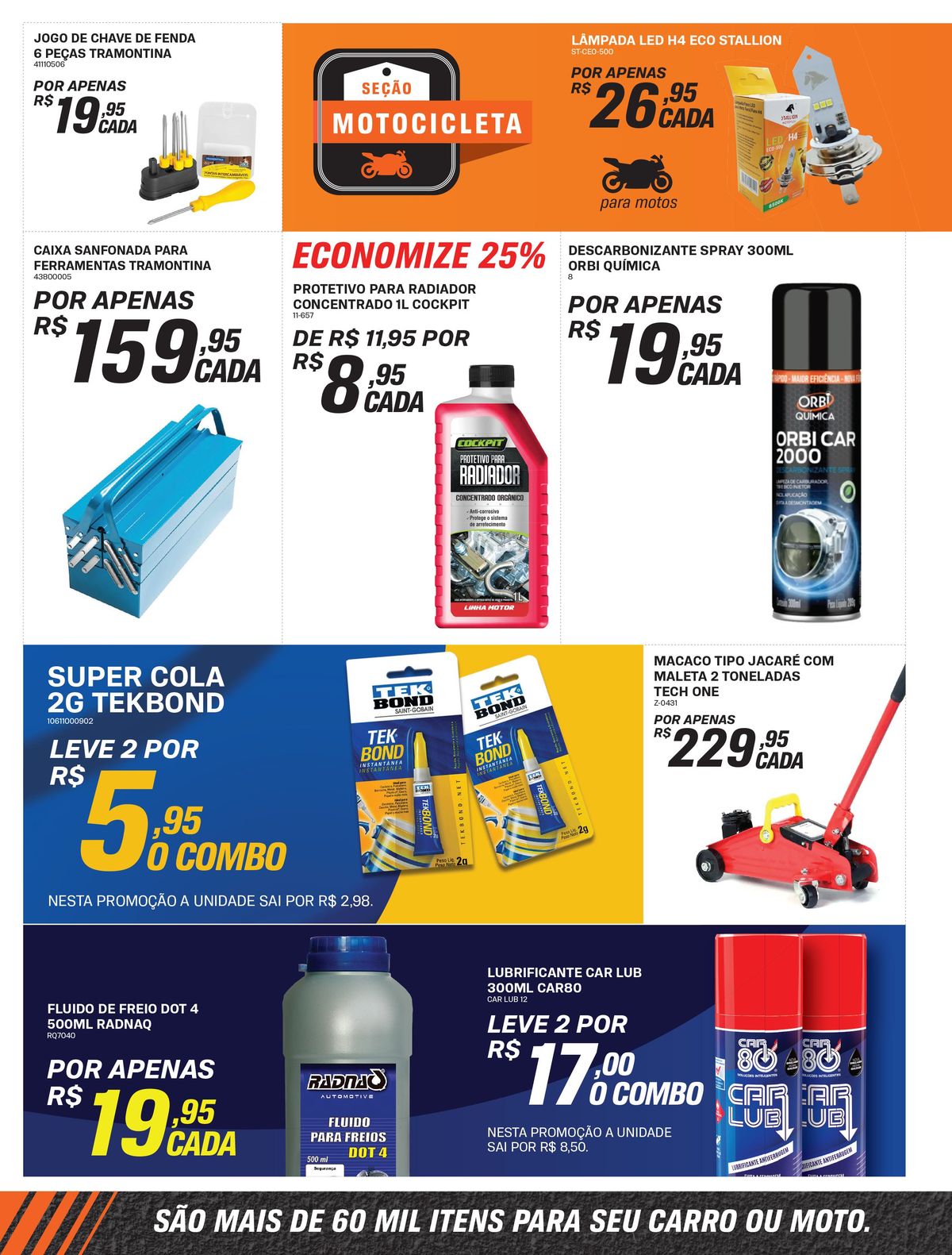 Produtos em promoção no catálogo de Showrooms de automóveis