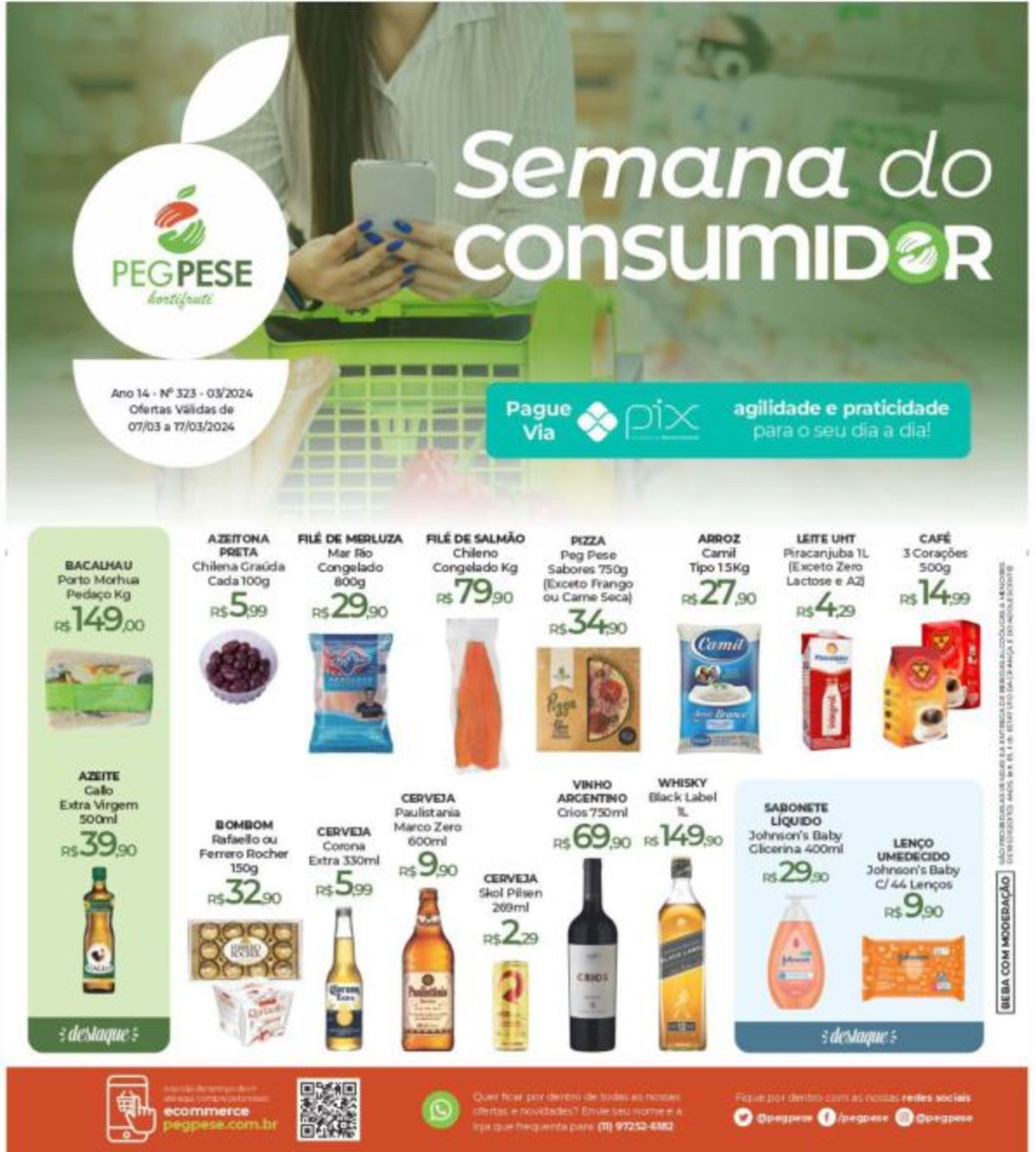Ofertas Semana do Consumidor Peg Pese - Produtos de Supermercado em Promoção