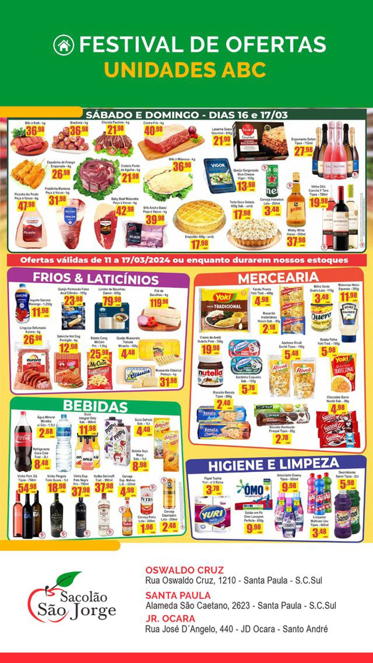 Festival de Ofertas - Frutas e Verduras