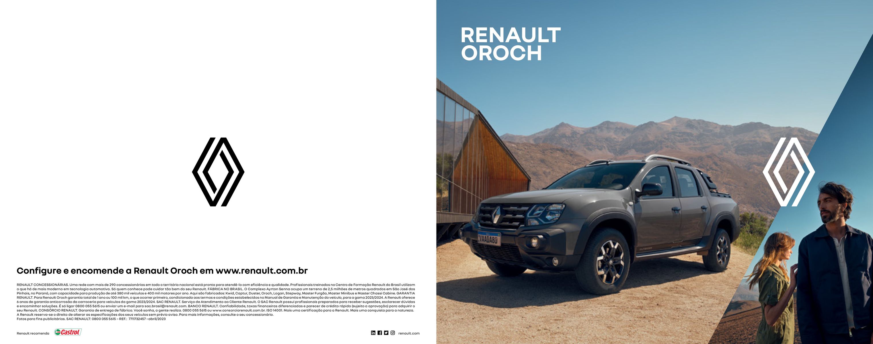 Renault Oroch em promoção na concessionária