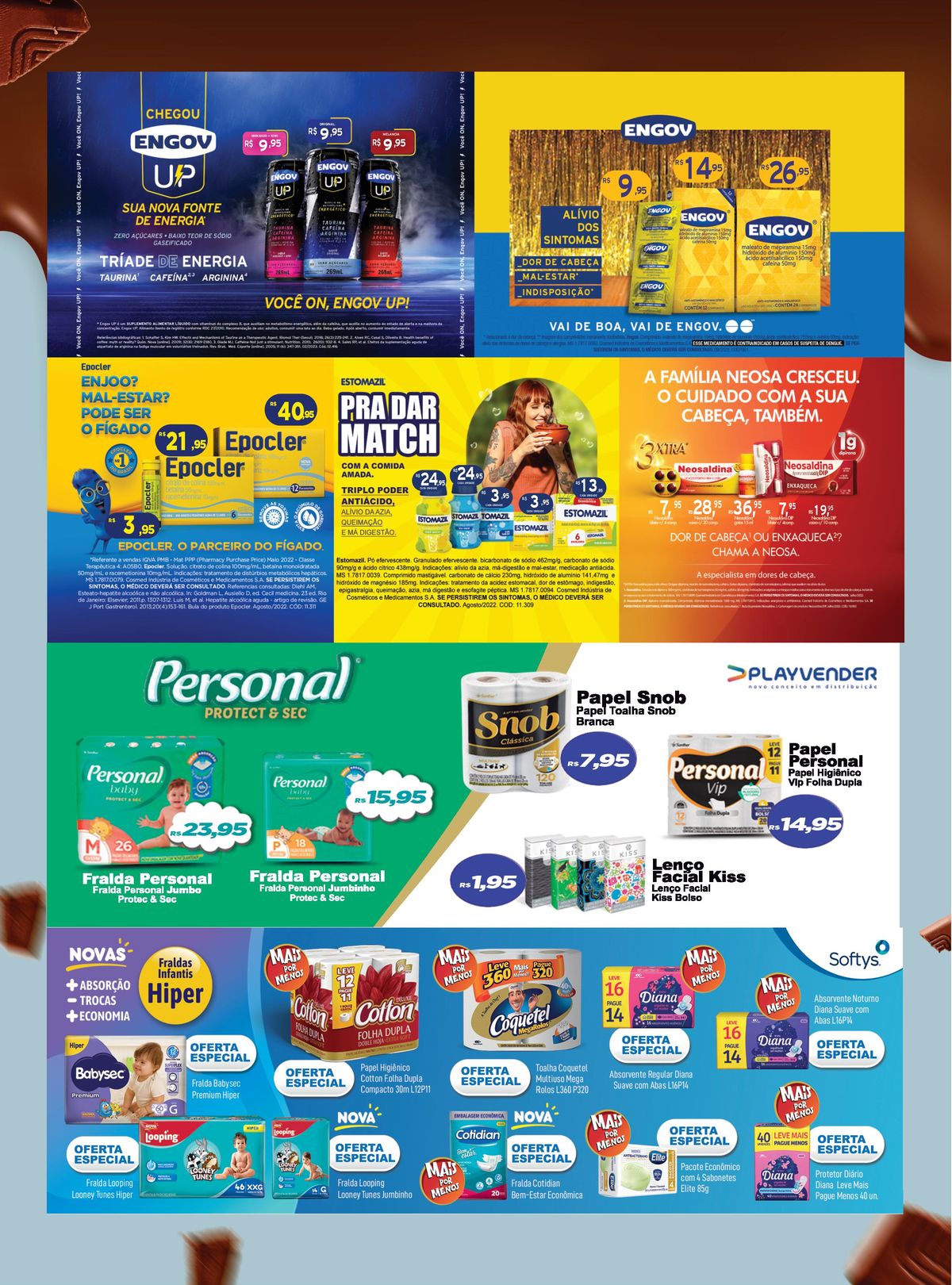 Promoção de produtos de higiene pessoal e cuidados de saúde