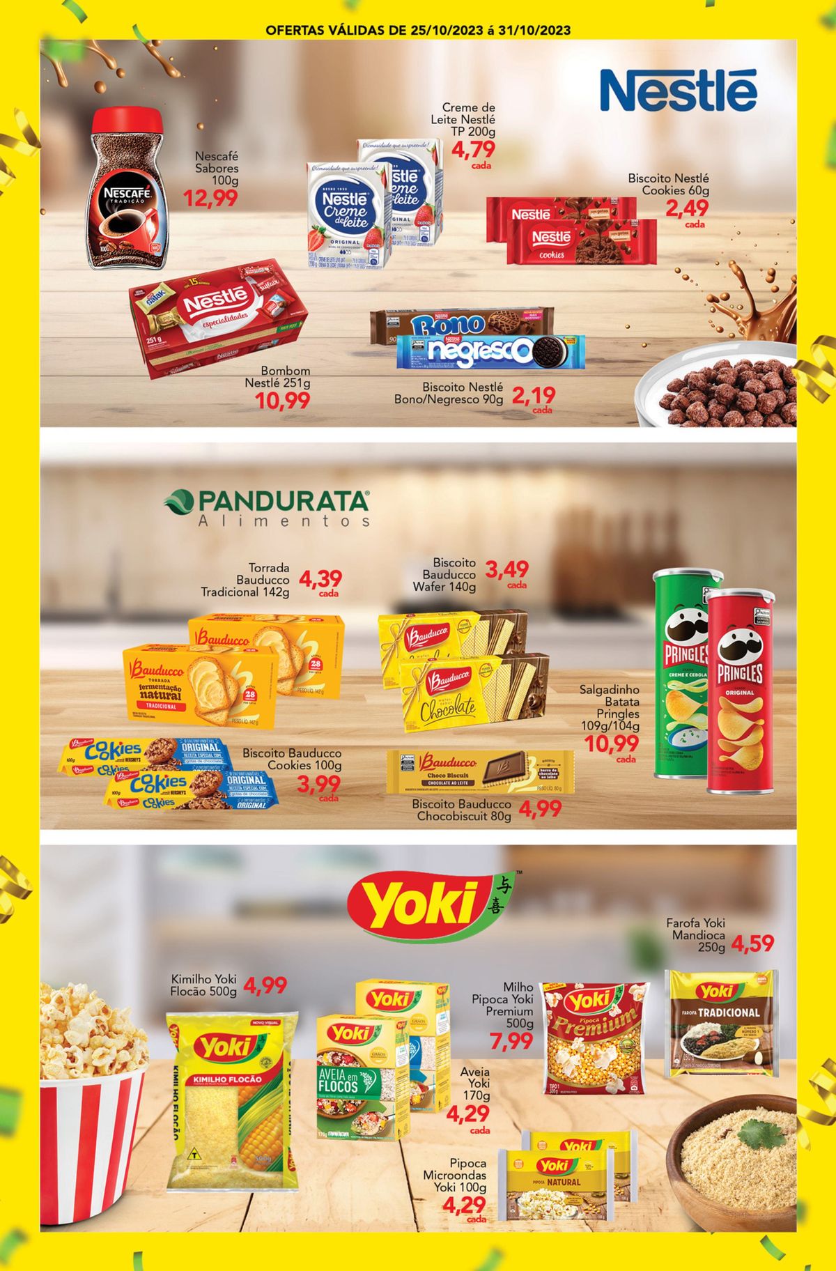 Promoção Leite Nestlé e Biscoitos Nestlé