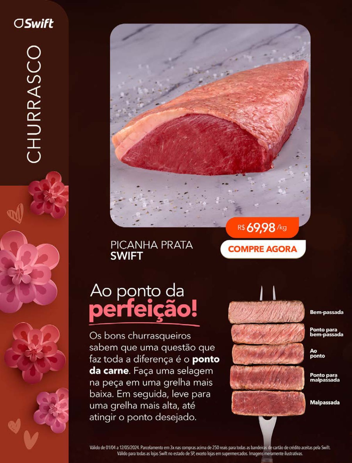 Picanha Prata - Ao ponto da perfeição!