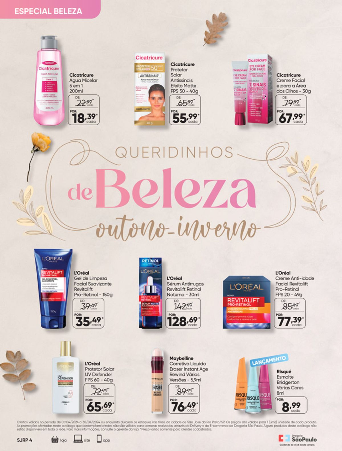 Promoção de produtos de higiene pessoal