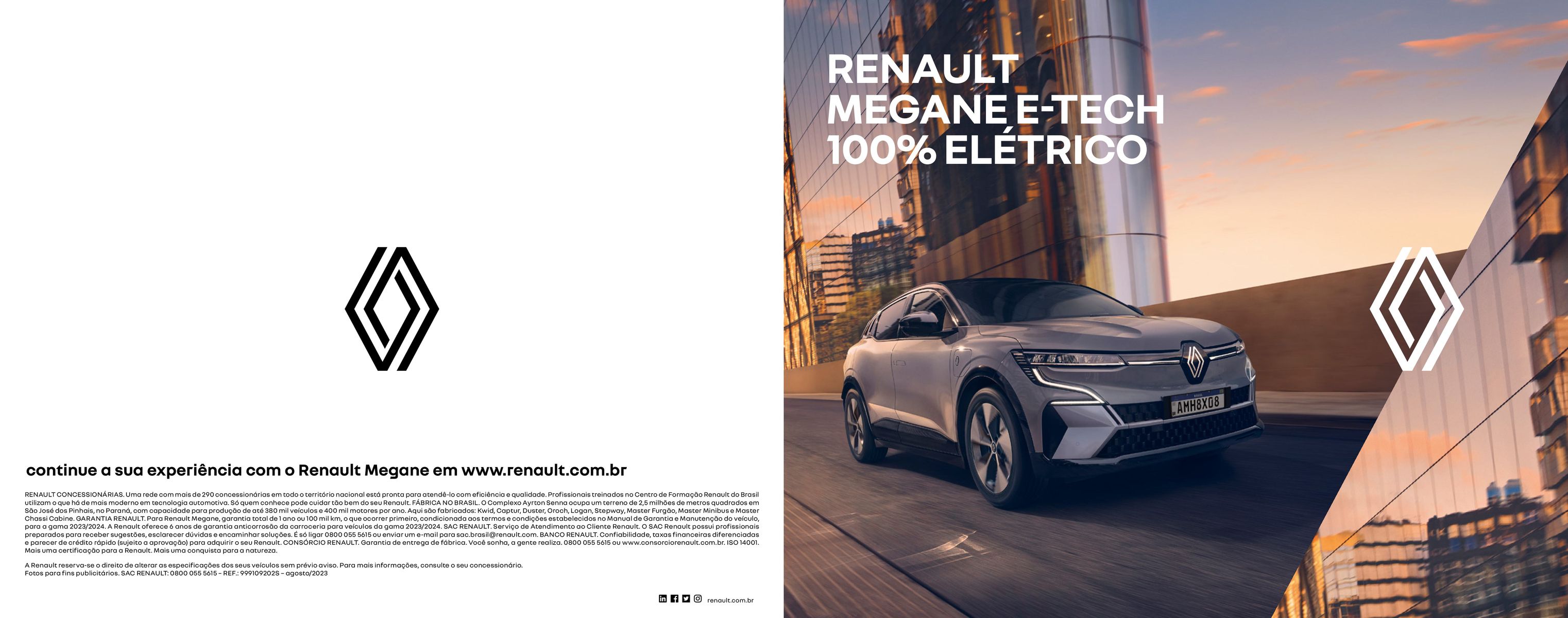 Renault Megane - Garantia e Condições Especiais