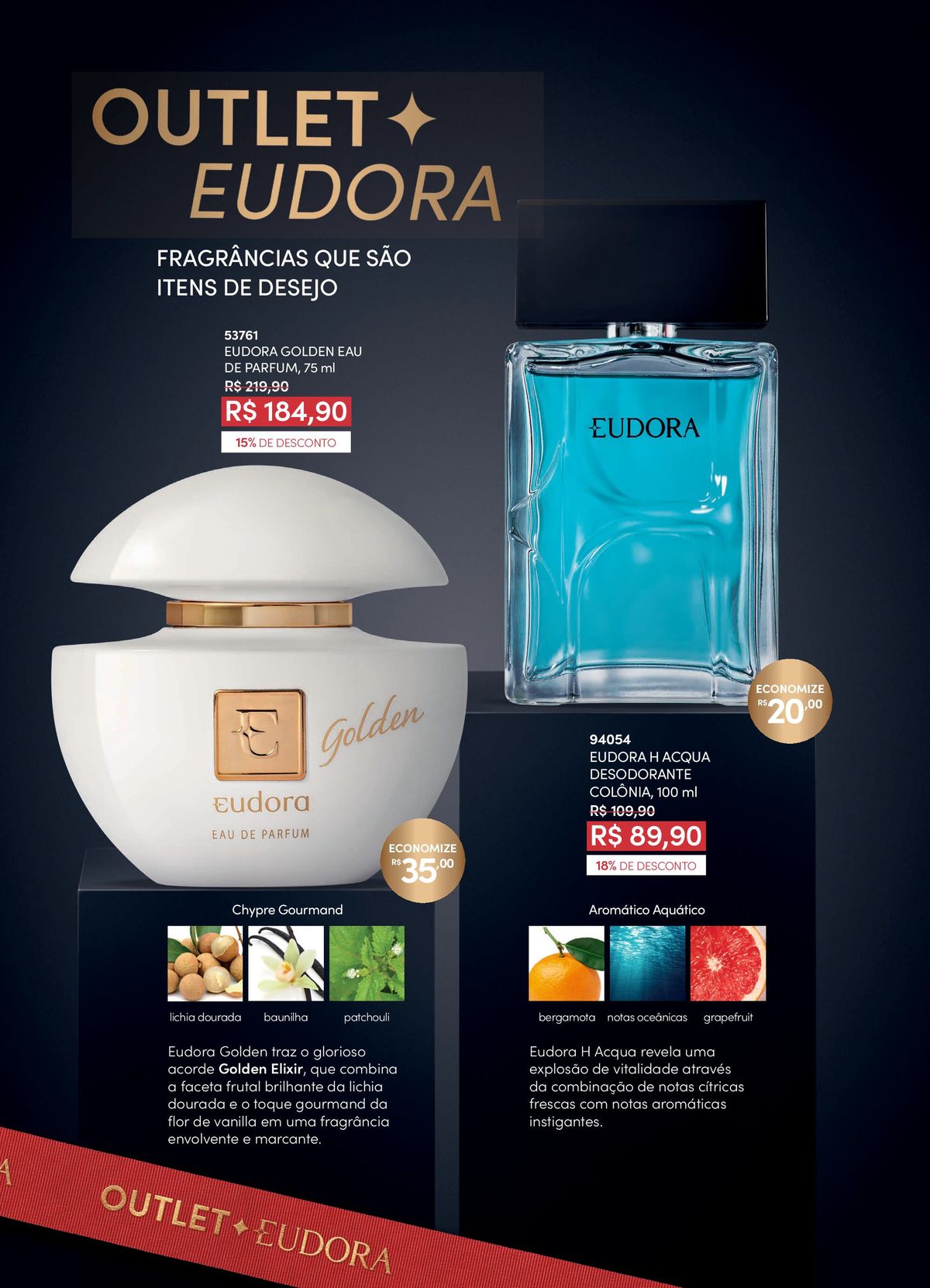 Perfumes Eudora em Promoção