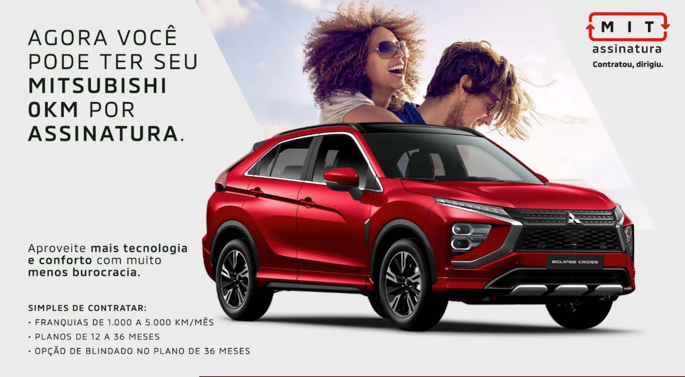 Assinatura de Veículos Mitsubishi