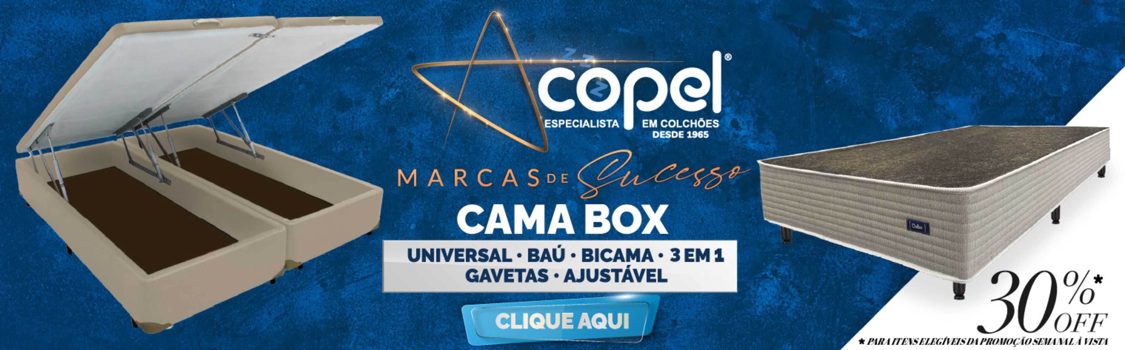 Promoção de Universal - Baú - Bicama 3em1 com gavetas e ajustável