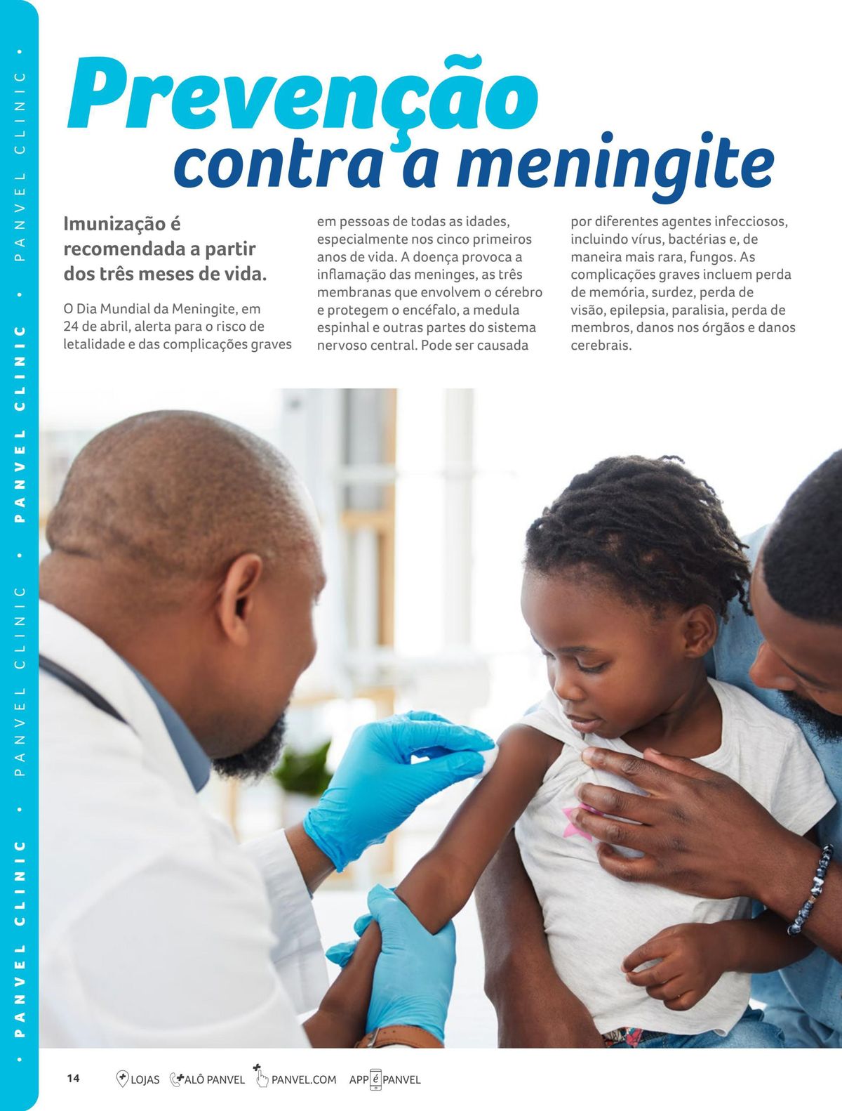 Vacinação contra a meningite