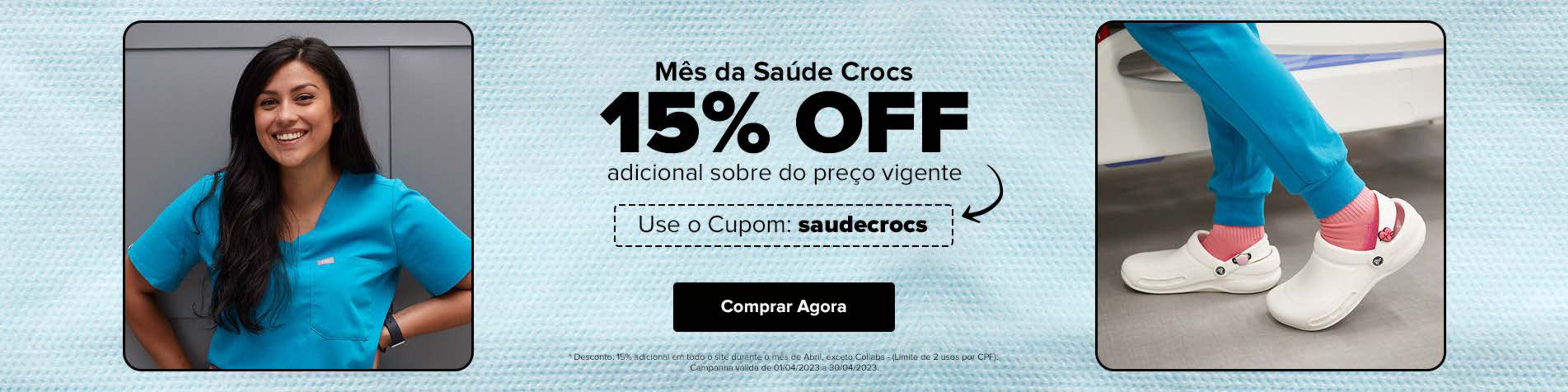 Mês da Saúde Crocs