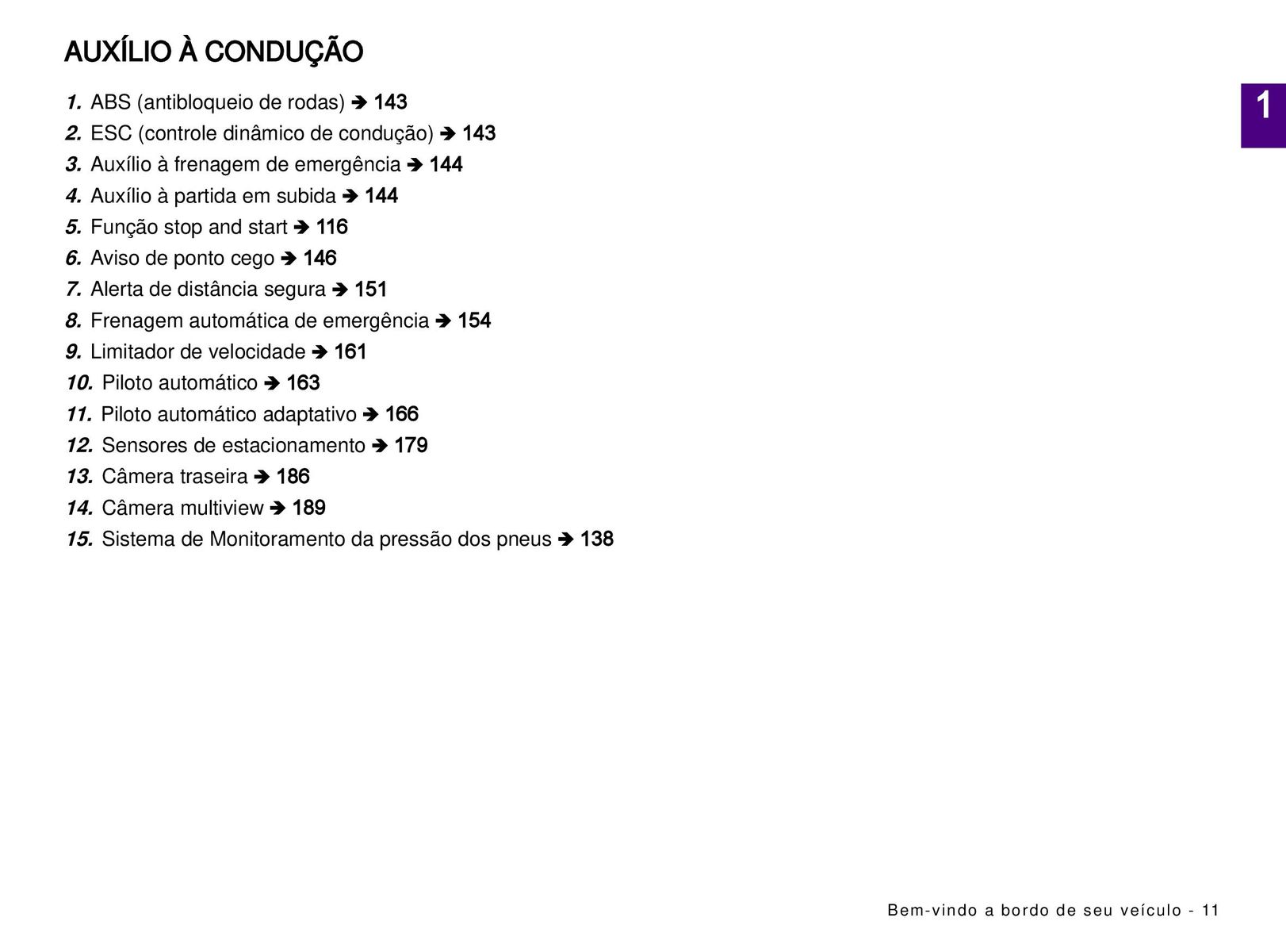 Auxílio à Condução para uma Viagem Segura