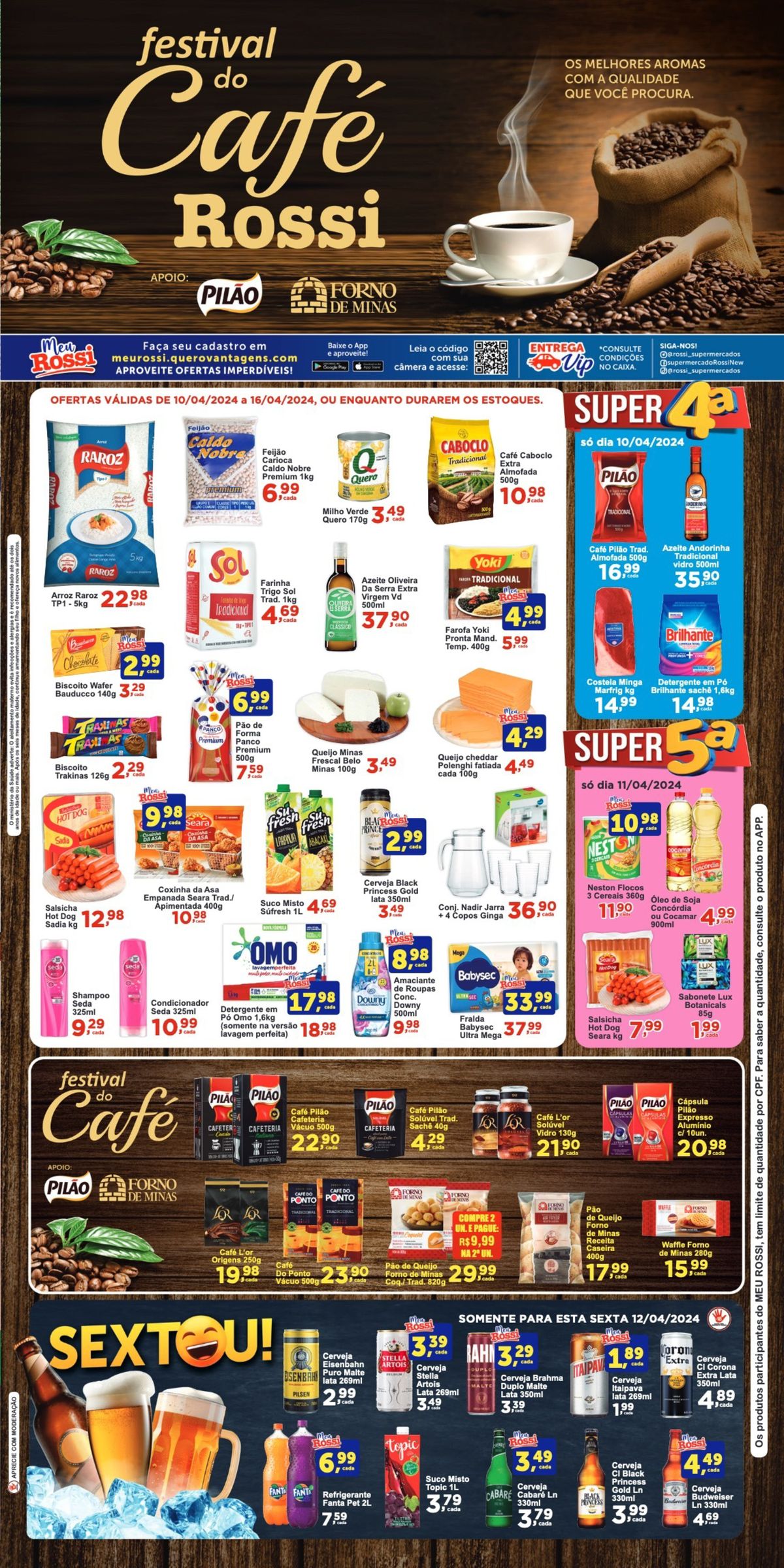 Ofertas do catálogo de supermercado Rossi