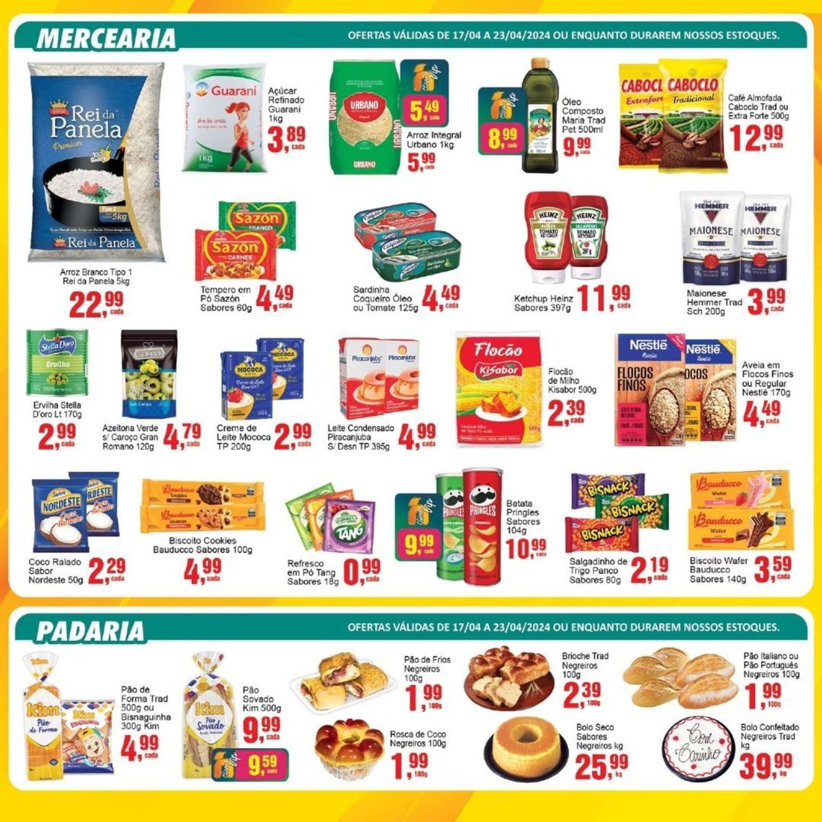 Supermercado Negreiros - Promoções de Mercearia e Padaria
