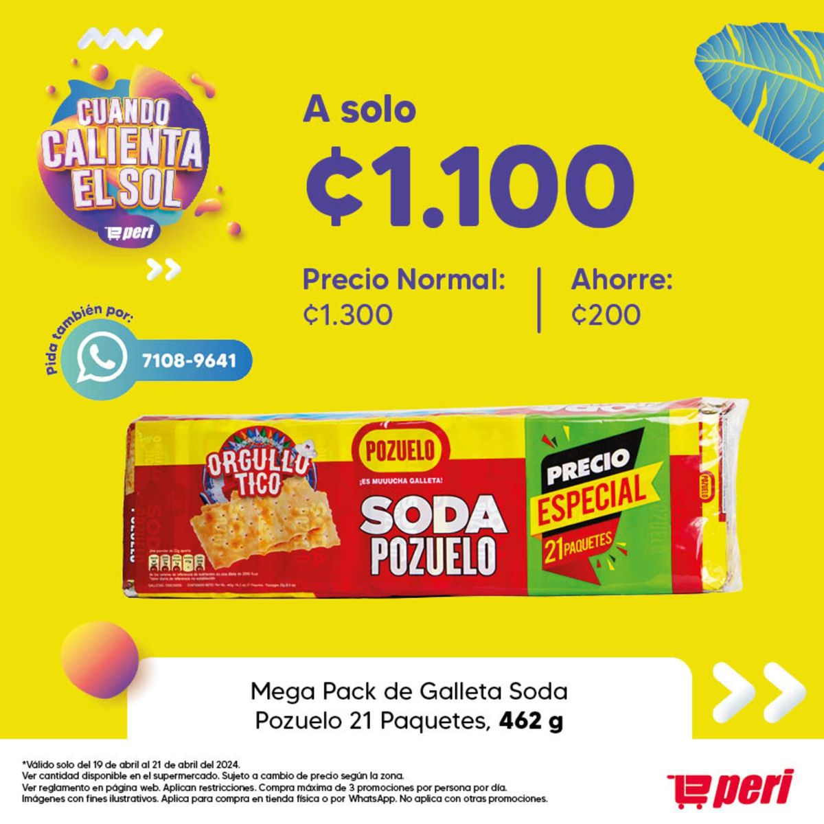 Mega Pack de Galleta Soda Pozuelo 21 Paquetes, 462g - 1.100€