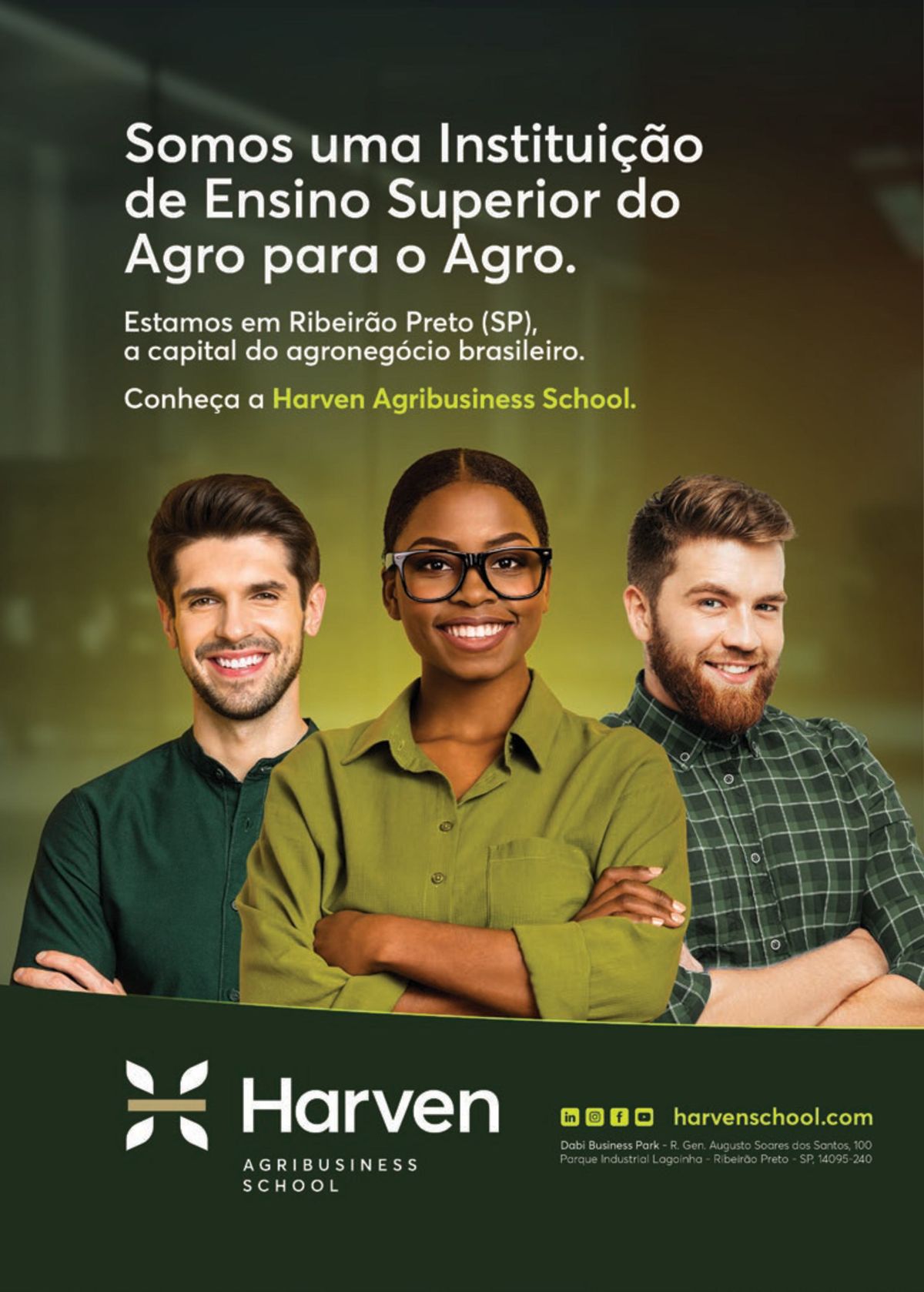 Descontos em cursos de Agronegócio na Harven Agribusiness School