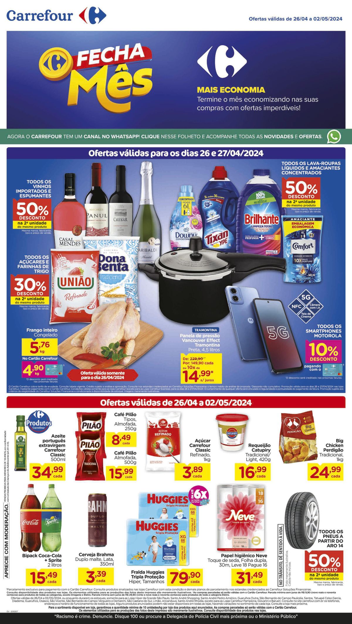 Promoções de supermercado, ABRIL IMBATÍVEL, 02-05-2024, Carrefour