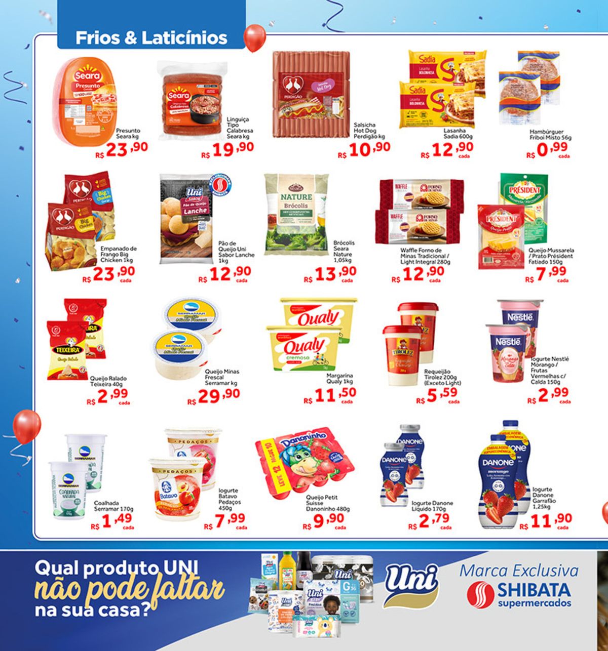 Ofertas de Frios & Laticínios