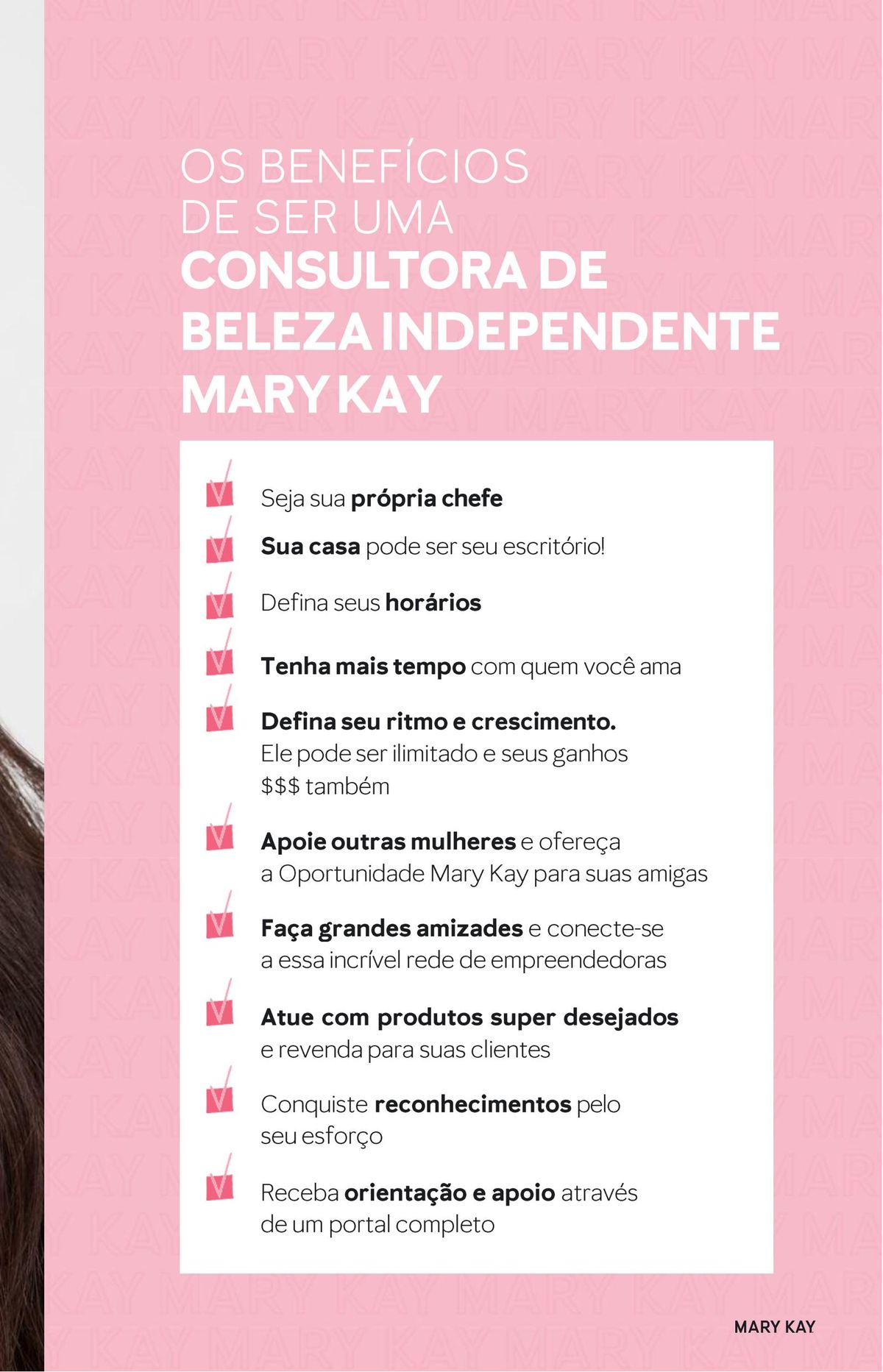 Seja sua própria chefe com Mary Kay