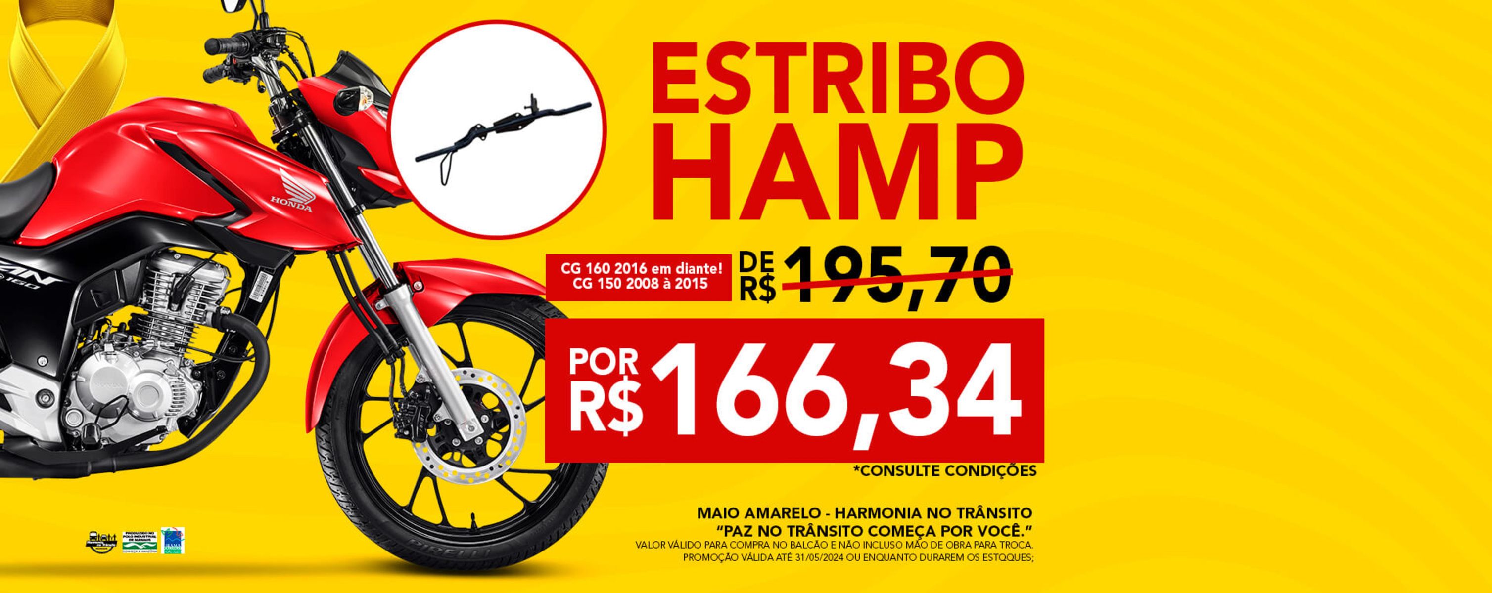 Promoção MAIO AMARELO - HARMONIA NO TRÂNSITO