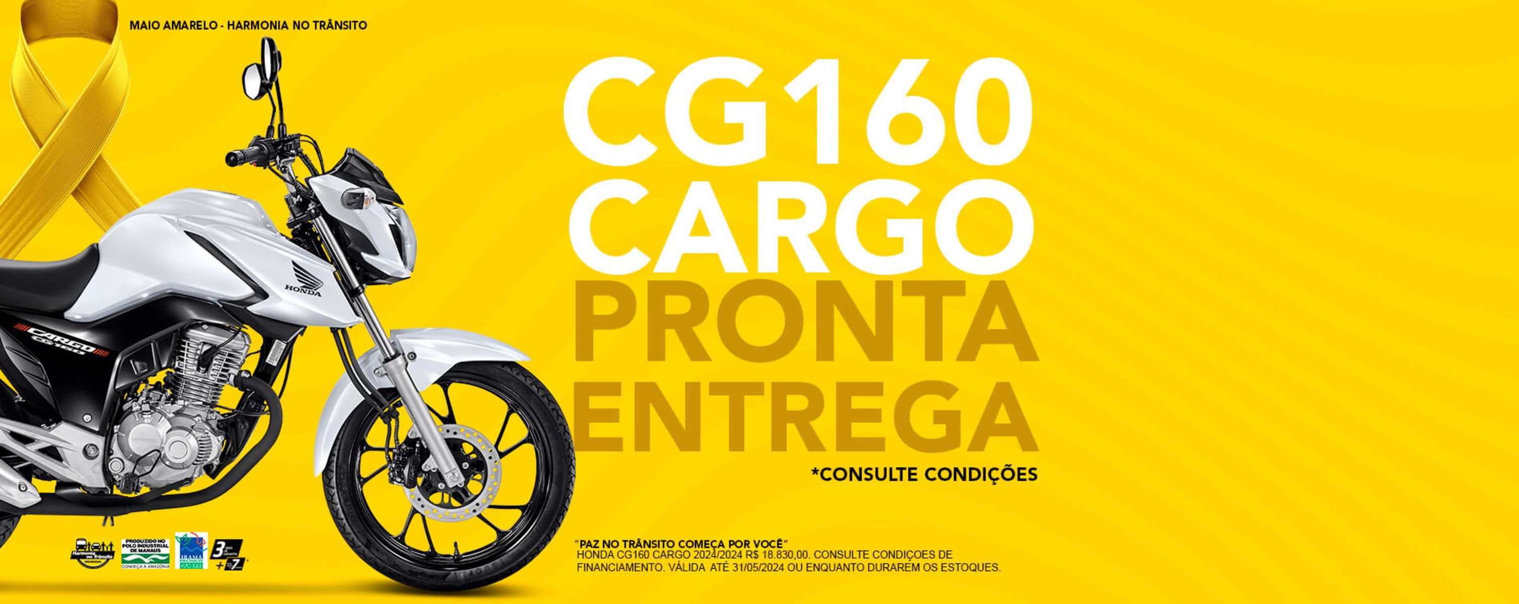 HONDA CG160 CARGO - A partir de R$ 18.830,00