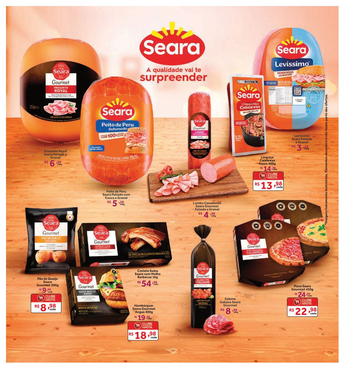 Peito de Peru, Lombo Canadense, Costela Suína e mais em promoção!