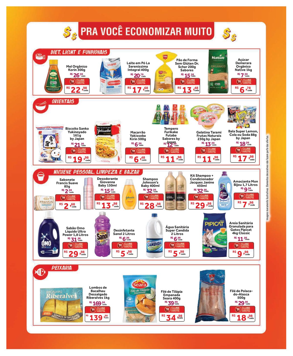 Pão de Forma, Açúcar, Macarrão, Gelatina e mais em promoção!