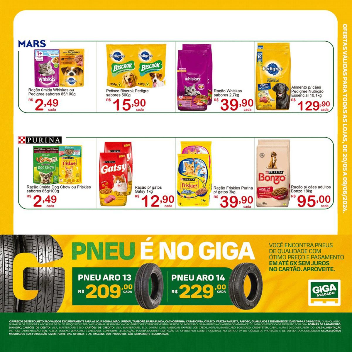 Promoção em alimentos para pets