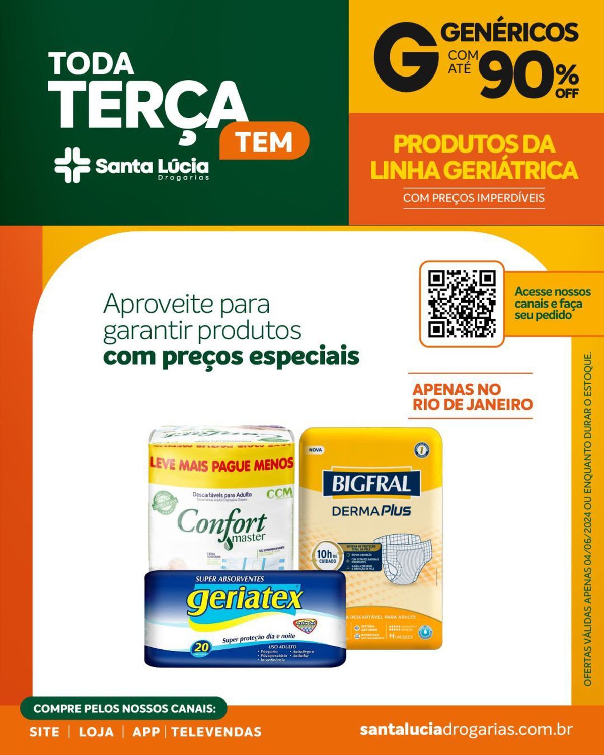 Produtos com desconto de até 50%: Bigfral e Dermapius