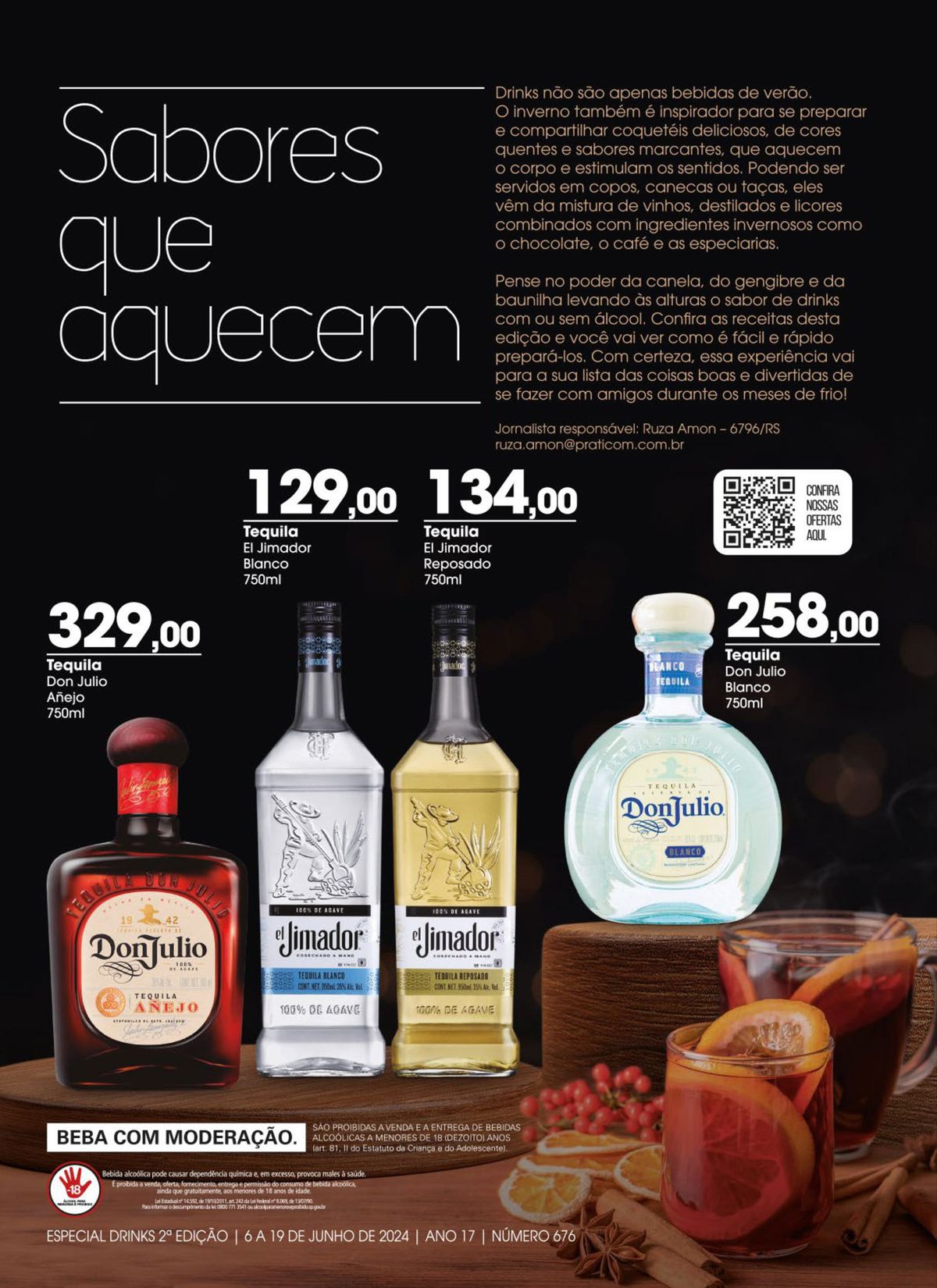 Tequilas El Jimador e Don Julio em promoção!