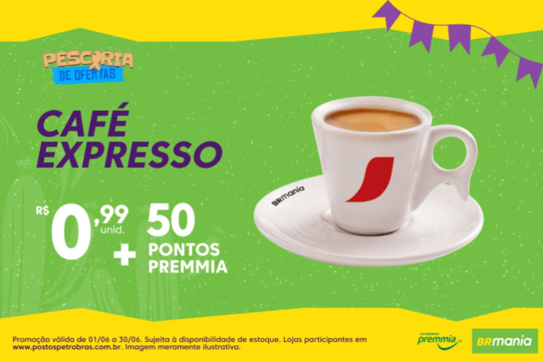 Café Expresso com 50 pontos Premmia