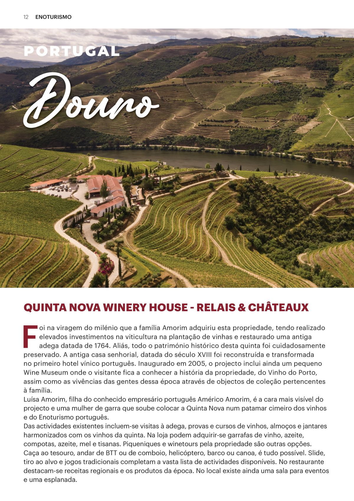 Enoturismo na Quinta Nova Winery House - Relais & Châteaux