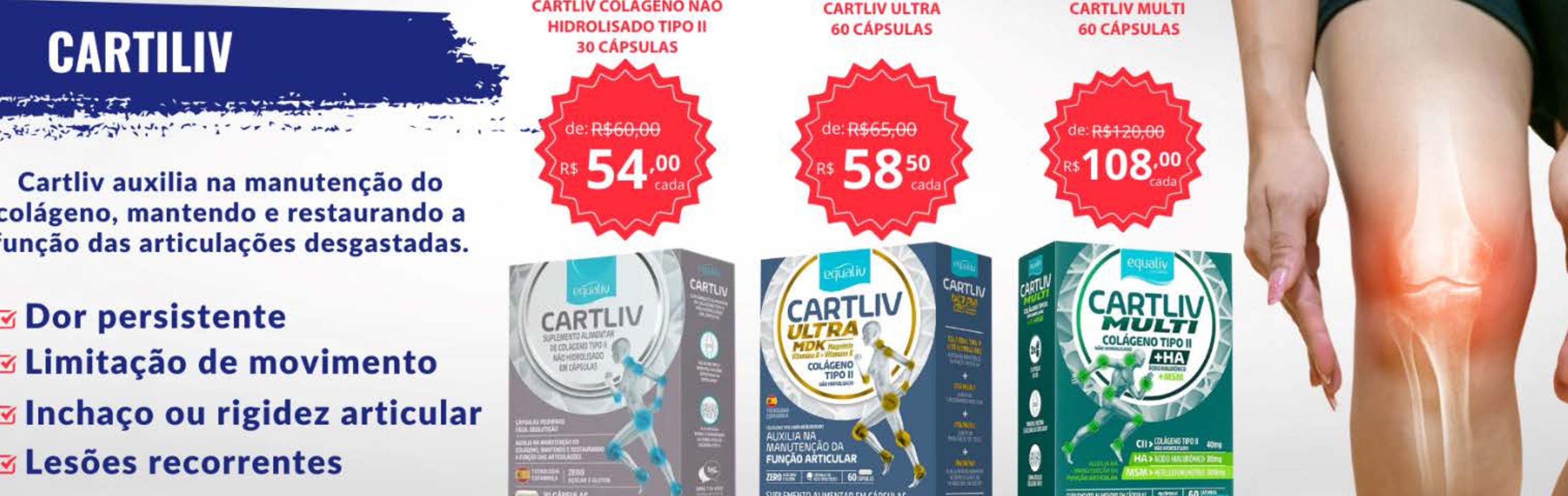 Promoção do suplemento Cartliv