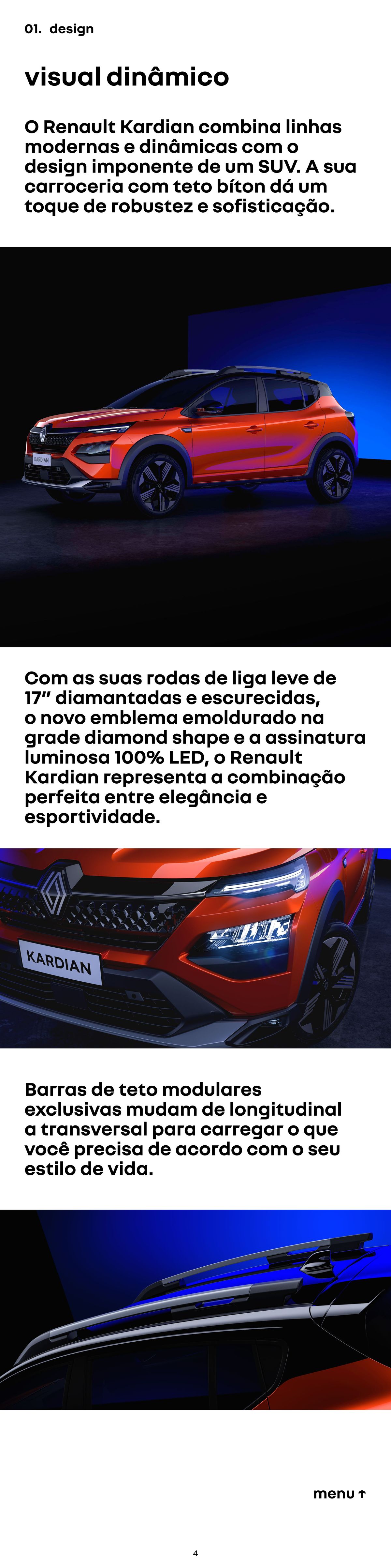 Renault Kardian - Design Moderno e Sofisticado
