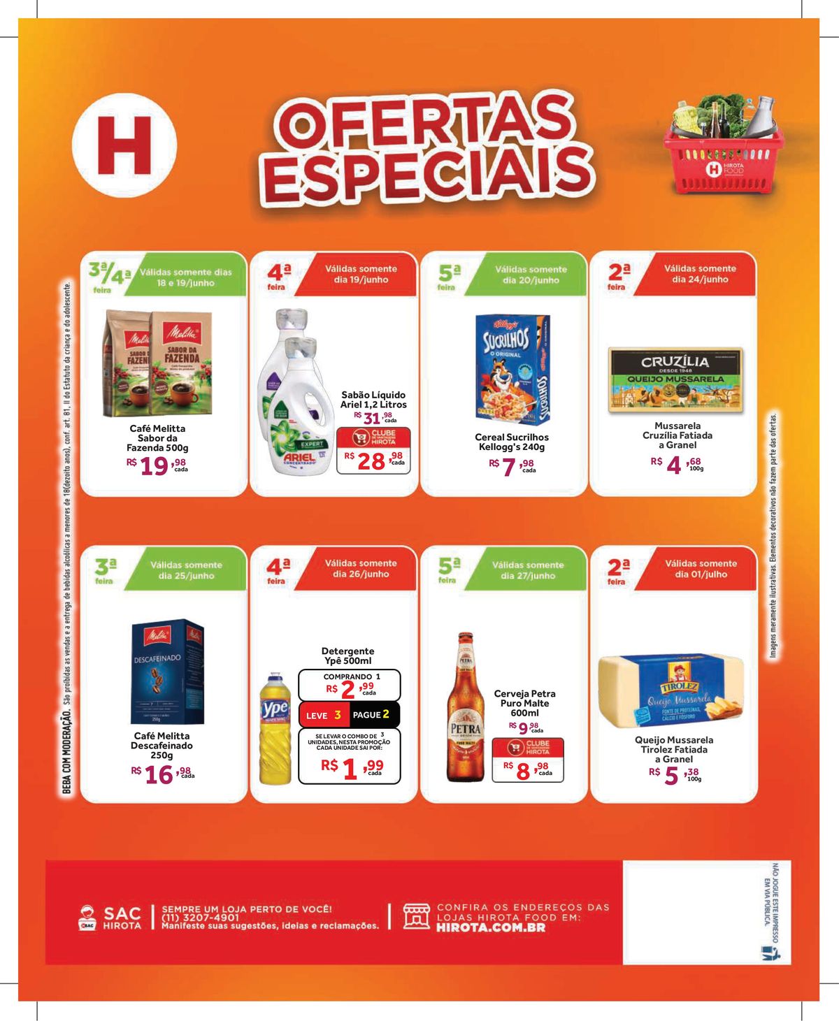 Promoção Café Melitta e produtos de limpeza