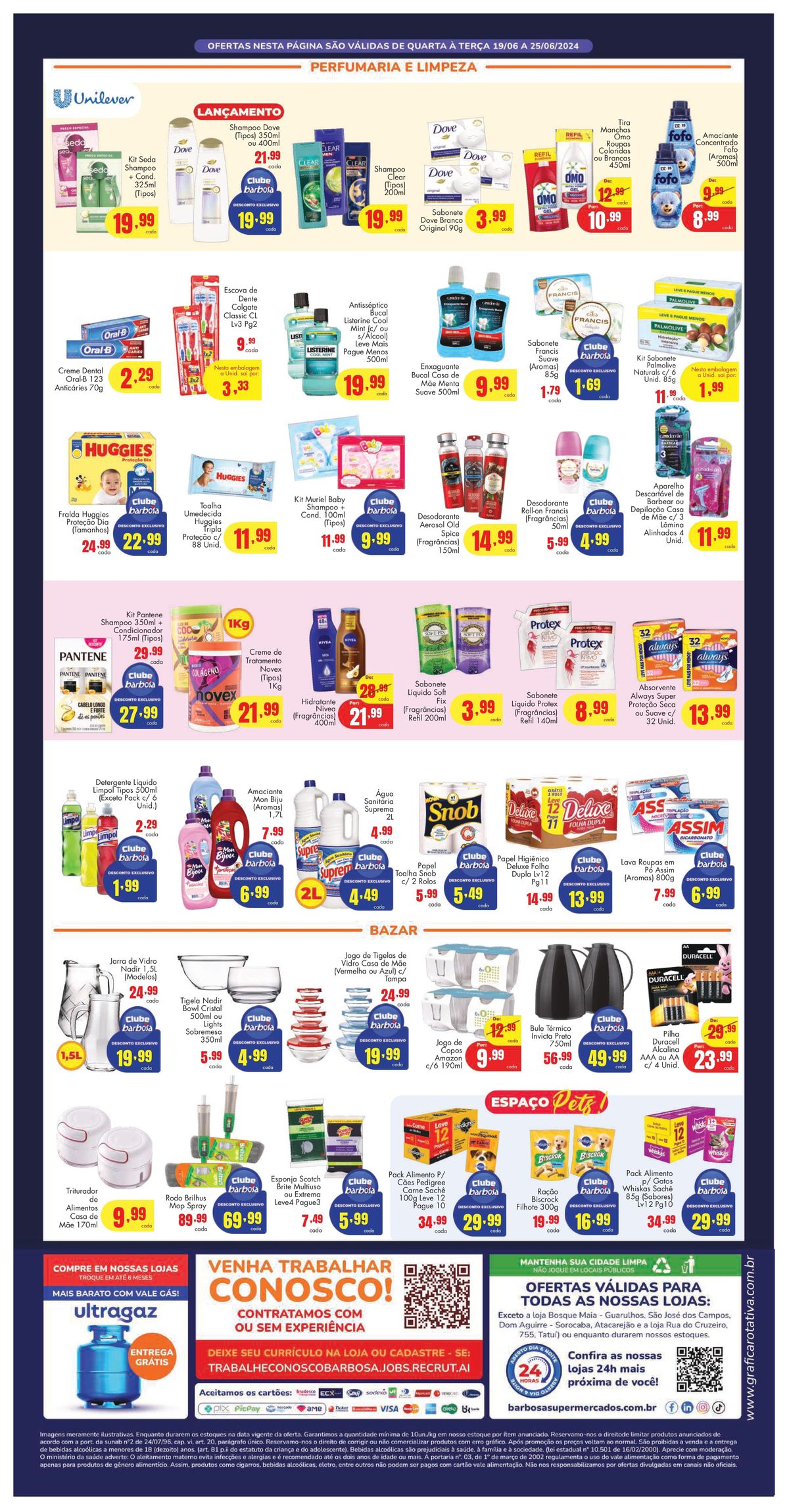 Ofertas de Supermercado Barbosa - de 19/06 a 25/06