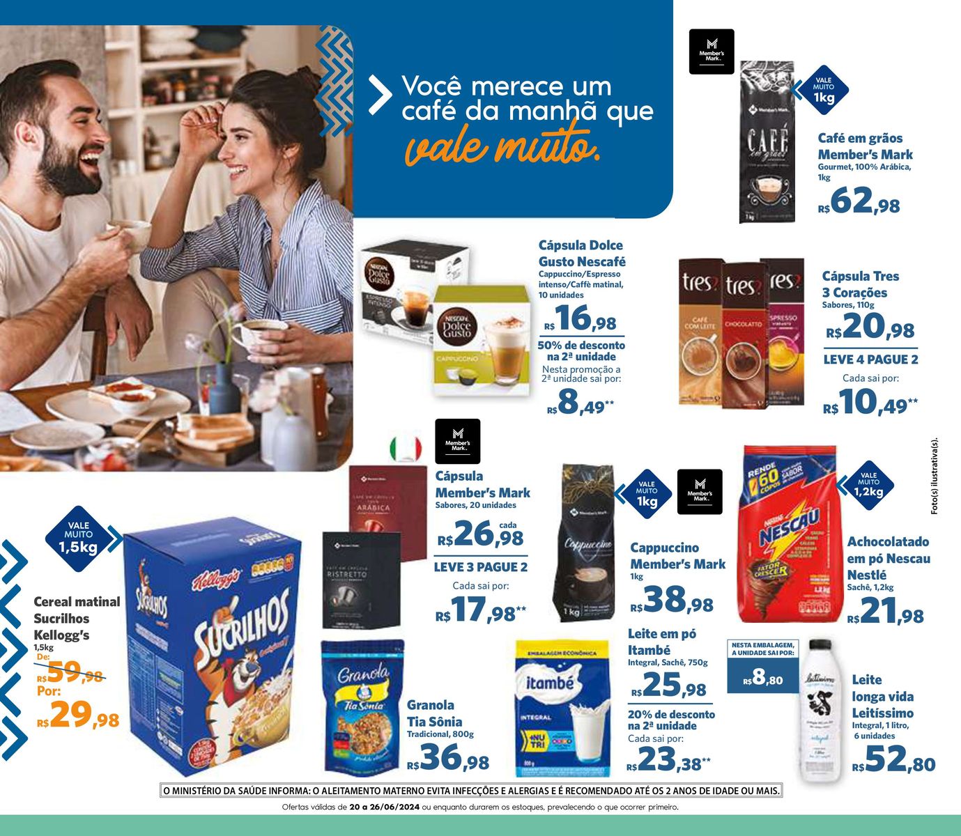 Promoção de Café em Grãos, Cápsulas e Cereais