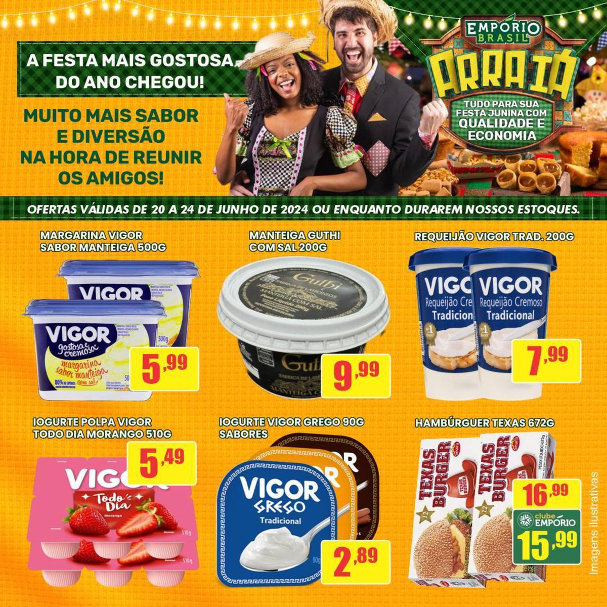 Promoção de Margarina Vigor e Manteiga Guthi