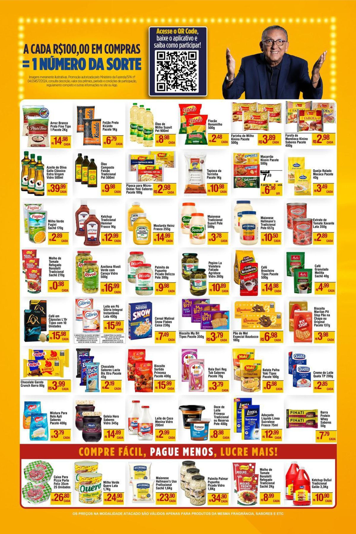 Promoção de produtos alimentícios