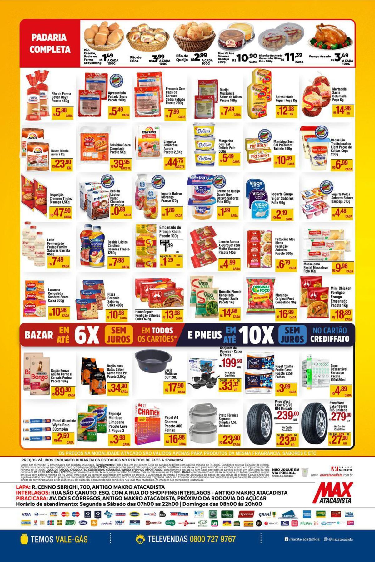 Promoções em Supermercados - Manteiga, Linguiça, iogurte Grego e mais