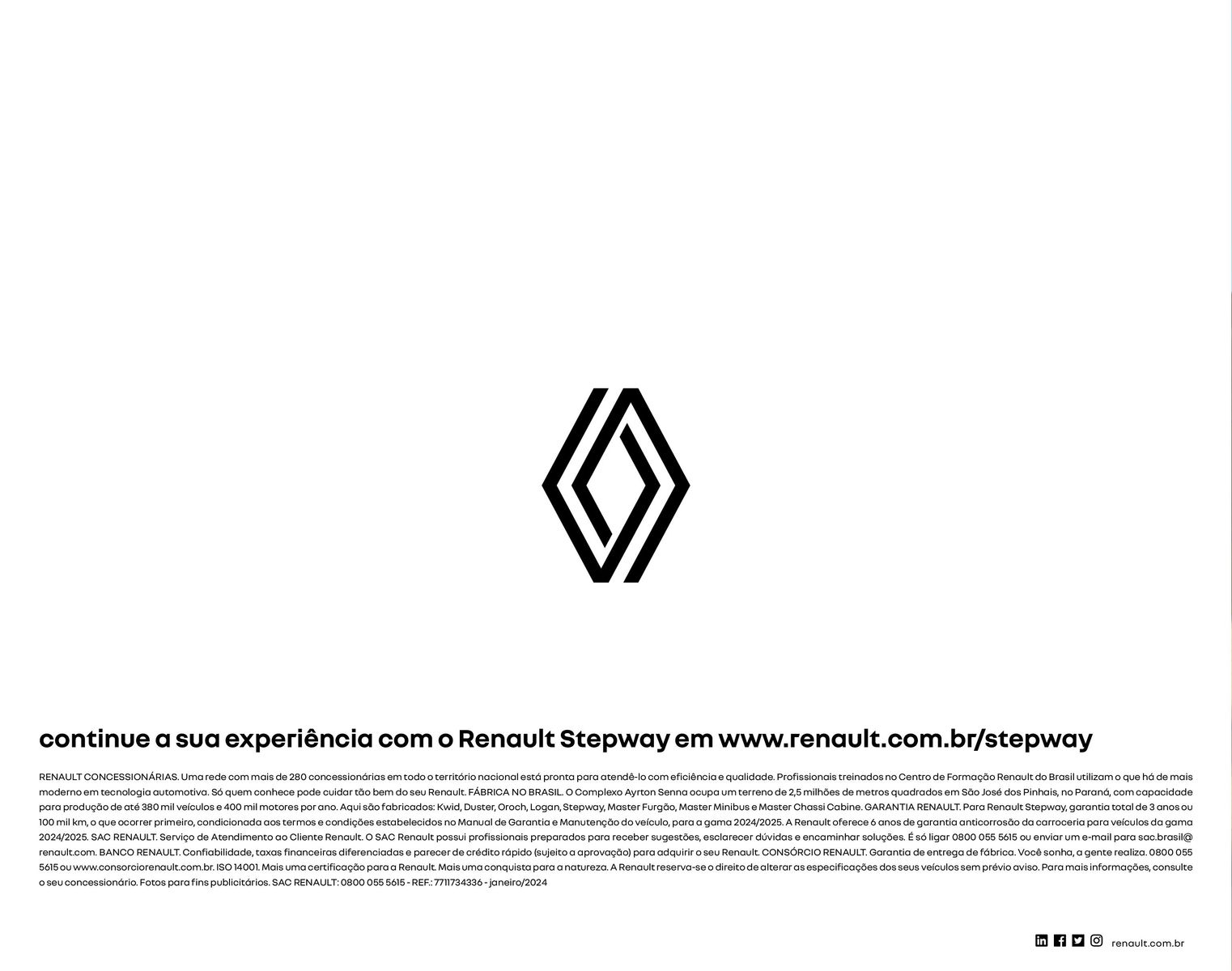 Oferta especial Renault Stepway