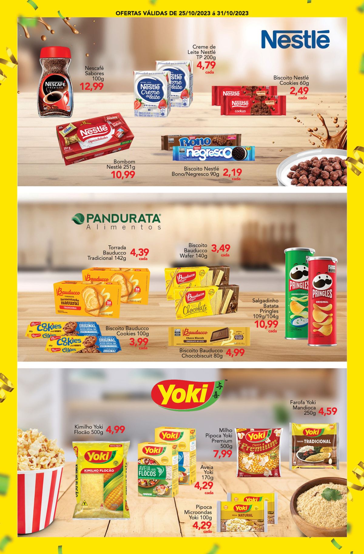 Promoção Leite Nestlé e Biscoito Nestlé