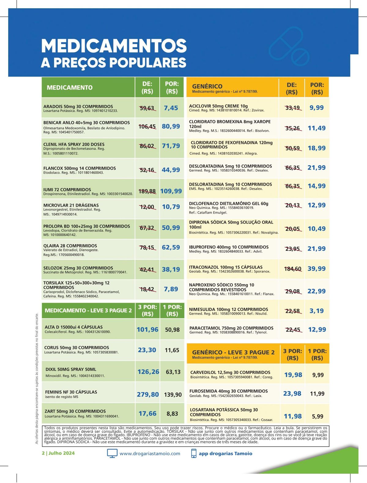 Medicamentos a preços populares