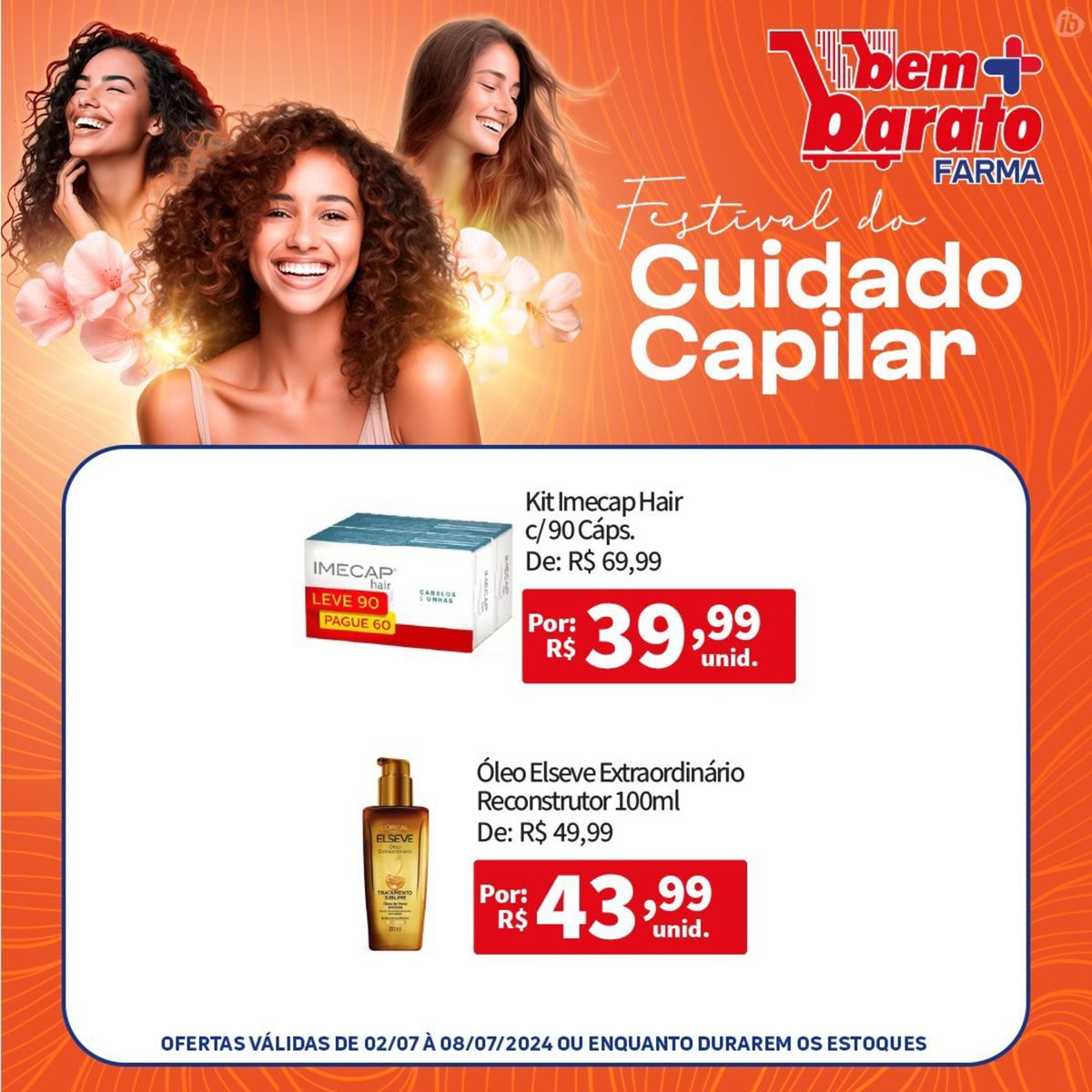 Promoção: Kitlmecap Hair + Óleo Elseve Extraordinário