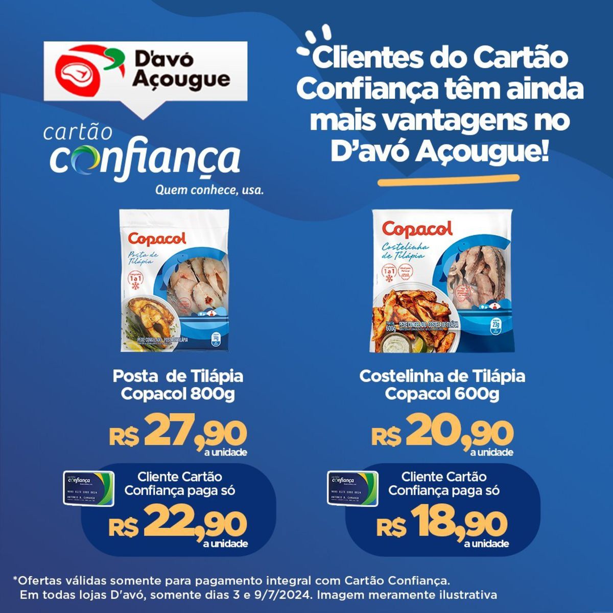 Ofertas em Posta de Tilápia e Costelinha de Tilápia