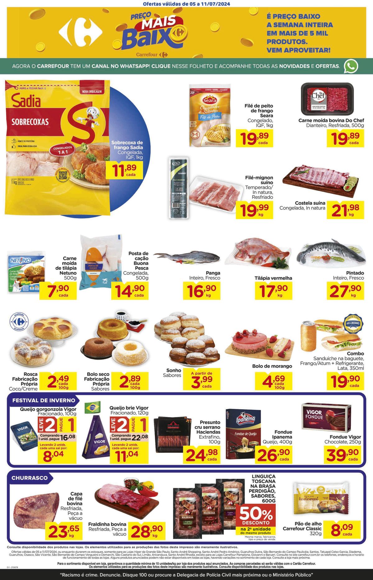 Ofertas de Carnes e Produtos Lácteos